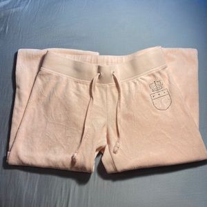 Light pink Juicy Couture tracksuit pants